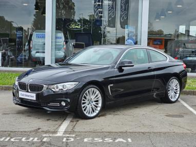 Voir le détail de l'offre de cette BMW Série 4 Coupé 420dA xDrive 184ch Luxury de 2014 en vente à partir de 18 499 € 
