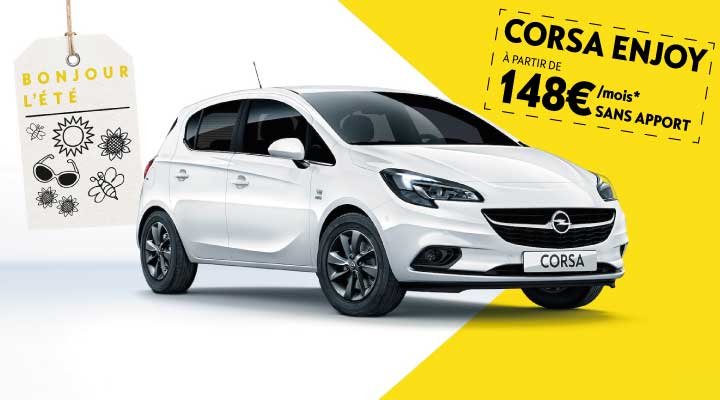 Opel Corsa neuve à partir de 148€ par mois