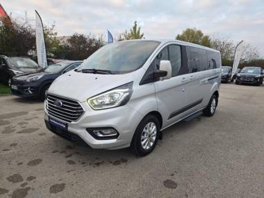 Voir le détail de l'offre de cette FORD Tourneo Custom 320 L2H1 2.0 EcoBlue 130ch Trend Business 7cv de 2021 en vente à partir de 451.04 €  / mois