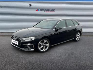 Voir le détail de l'offre de cette AUDI A4 Avant 35 TDI 163ch S line S tronic 7 9cv de 2022 en vente à partir de 408.41 €  / mois