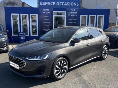 Voir le détail de l'offre de cette FORD Focus 1.0 Flexifuel mHEV 125ch Titanium X Business de 2022 en vente à partir de 211.38 €  / mois