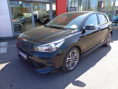 Voir le détail de l'offre de cette KIA Rio 1.0 T-GDI 120ch MHEV GT-Line Premium iBVM6 de 2022 en vente à partir de 185.97 €  / mois