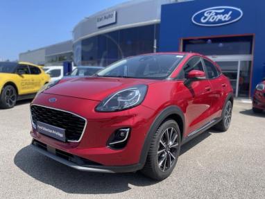 Voir le détail de l'offre de cette FORD Puma 1.0 Flexifuel 125ch S&S mHEV Titanium de 2022 en vente à partir de 213.79 € / mois