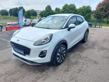 Voir le détail de l'offre de cette FORD Puma 1.0 Flexifuel 125ch S&S mHEV Titanium Business de 2024 en vente à partir de 302.2 €  / mois