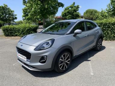 Voir le détail de l'offre de cette FORD Puma 1.0 Flexifuel 125ch S&S mHEV Titanium de 2023 en vente à partir de 202.01 €  / mois