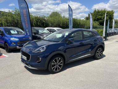 Voir le détail de l'offre de cette FORD Puma 1.0 Flexifuel 125ch S&S mHEV Titanium de 2022 en vente à partir de 202.36 € / mois