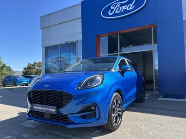 Voir le détail de l'offre de cette FORD Puma 1.0 Flexifuel 125ch S&S mHEV ST-Line de 2023 en vente à partir de 21 799 € 