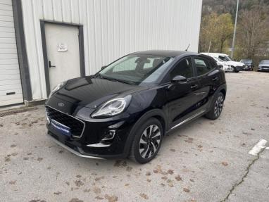 Voir le détail de l'offre de cette FORD Puma 1.0 Flexifuel 125ch S&S mHEV Titanium Business de 2024 en vente à partir de 197.3 €  / mois
