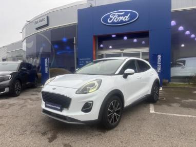 Voir le détail de l'offre de cette FORD Puma 1.0 EcoBoost 125ch mHEV Titanium 6cv de 2020 en vente à partir de 208.71 €  / mois