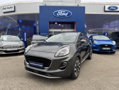 Voir le détail de l'offre de cette FORD Puma 1.0 Flexifuel 125ch S&S mHEV Titanium de 2024 en vente à partir de 217.32 €  / mois